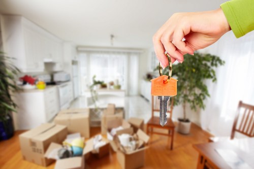 Customer and moving van service agreement details