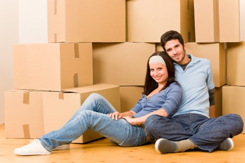 Professional Man With Van Fulham service focusing on safety and careful handling