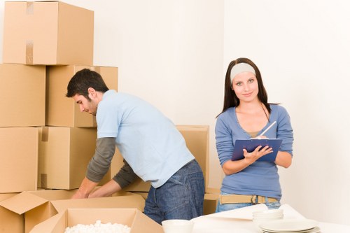 Local removal service handling a flat move near Fulham with careful access planning