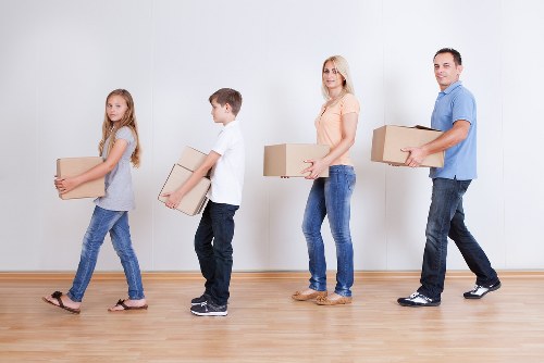 Careful packing of fragile items for a Fulham relocation